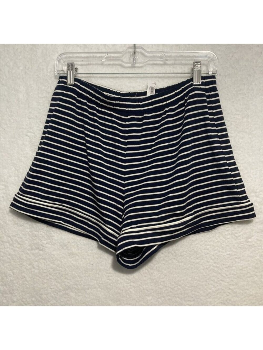 Banana Republic Womens Modal Sleepwear Shorts Size Small S NWT Blue White Stripe
